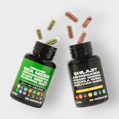 Sea Moss & Shilajit Power Bundle [Buy 1 - Get 1 FREE]